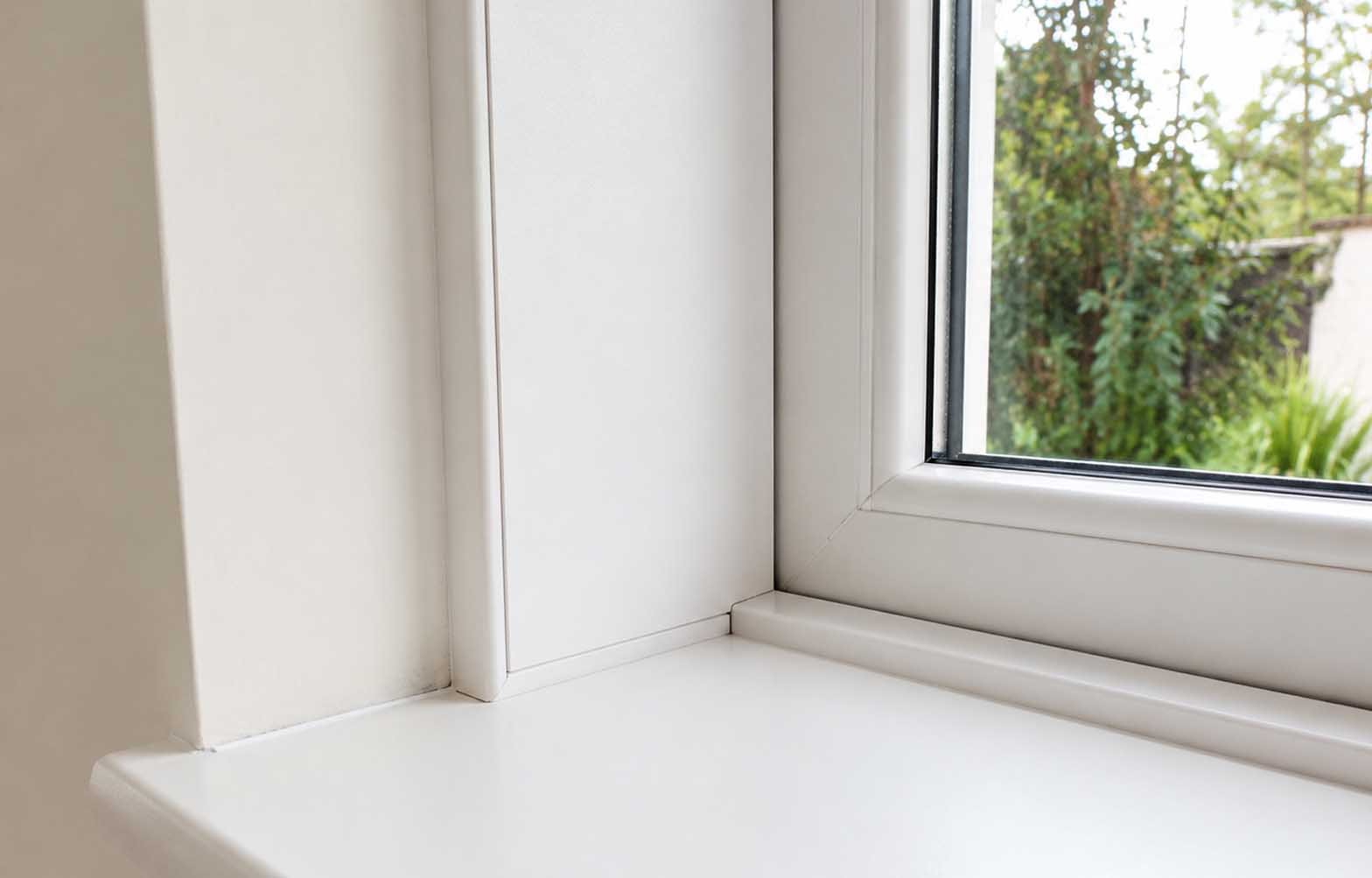 Acabado interior de ventana PVC